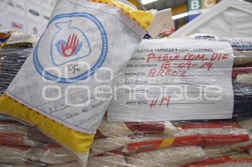 CANACO . DONATIVO CÁRITAS