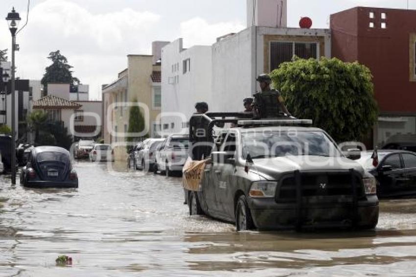 CUAUTLANCINGO . INUNDACIONES