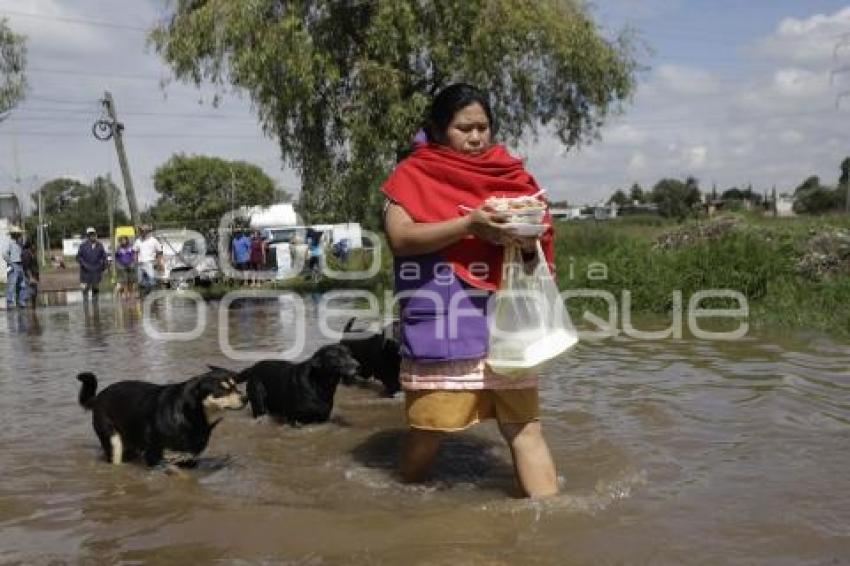 CUAUTLANCINGO . INUNDACIONES