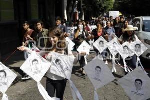 BUAP . MANIFESTACIÓN AYOTZINAPA