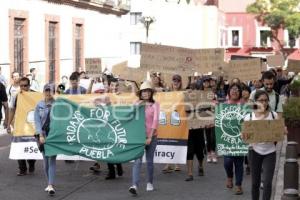 MANIFESTACIÓN CALENTAMIENTO GLOBAL