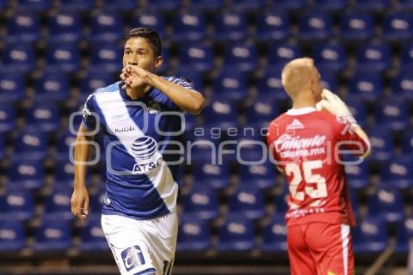 FUTBOL . CLUB PUEBLA VS LEÓN