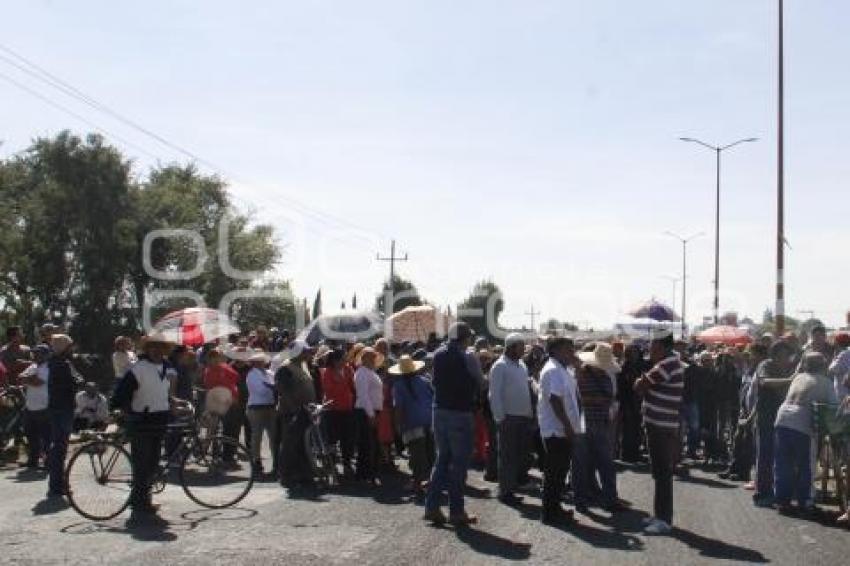 MANIFESTACIÓN POBLADORES ZACATEPEC