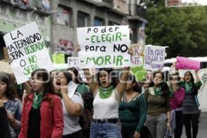 MARCHA . DESPENALIZACIÓN DEL ABORTO