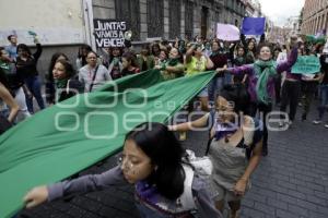 MARCHA . DESPENALIZACIÓN DEL ABORTO