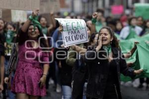 MARCHA . DESPENALIZACIÓN DEL ABORTO