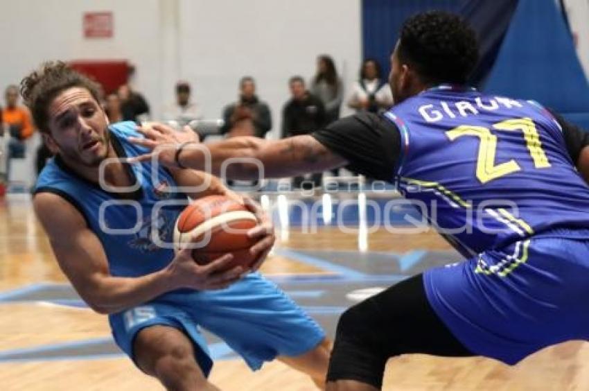 BALONCESTO . ÁNGELES VS CAPITANES