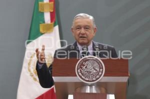 PRESIDENCIA . CONFERENCIA MAÑANERA