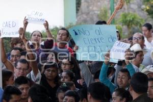 MANIFESTACIÓN GIRA PRESIDENCIAL