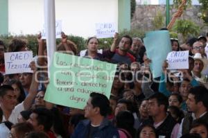 MANIFESTACIÓN GIRA PRESIDENCIAL