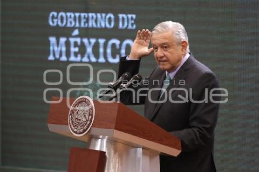 PRESIDENCIA . CONFERENCIA MAÑANERA