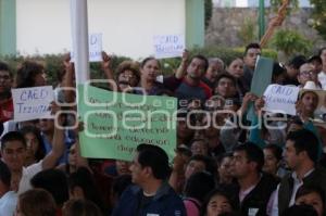 MANIFESTACIÓN GIRA PRESIDENCIAL