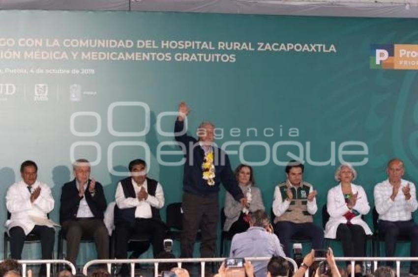 GIRA PRESIDENCIAL . ZACAPOAXTLA