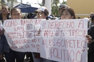 INFORME CUAUTLANCINGO . MANIFESTACIÓN