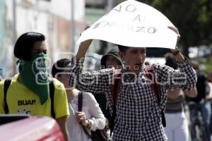 MANIFESTACIÓN ALZA DEL PASAJE