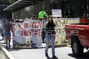 MANIFESTACIÓN ALZA DEL PASAJE