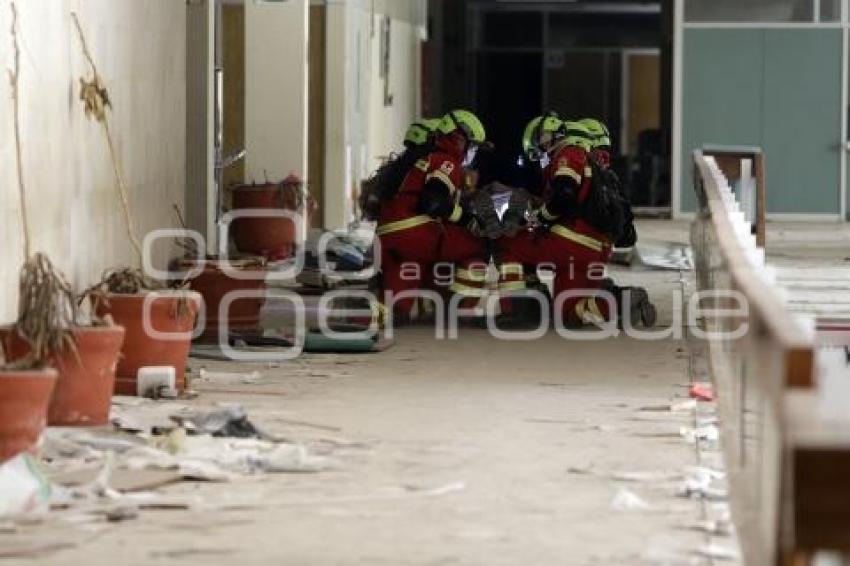 CRUZ ROJA . SIMULACRO