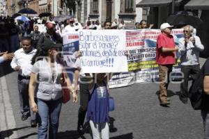 MANIFESTACIÓN ALZA PASAJE