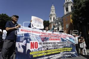 MANIFESTACIÓN ALZA PASAJE