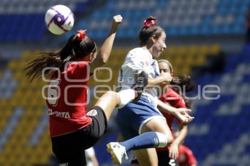 FUTBOL FEMENIL . PUEBLA VS XOLOS