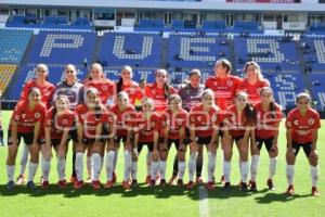 FUTBOL FEMENIL . PUEBLA VS XOLOS