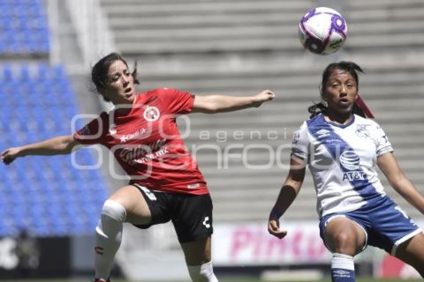 FUTBOL FEMENIL . PUEBLA VS XOLOS