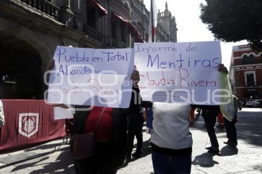 MANIFESTACIÓN INFORME AYUNTAMIENTO