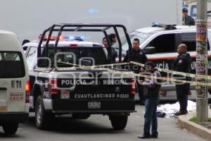HOMICIDIO . PUENTE FINSA