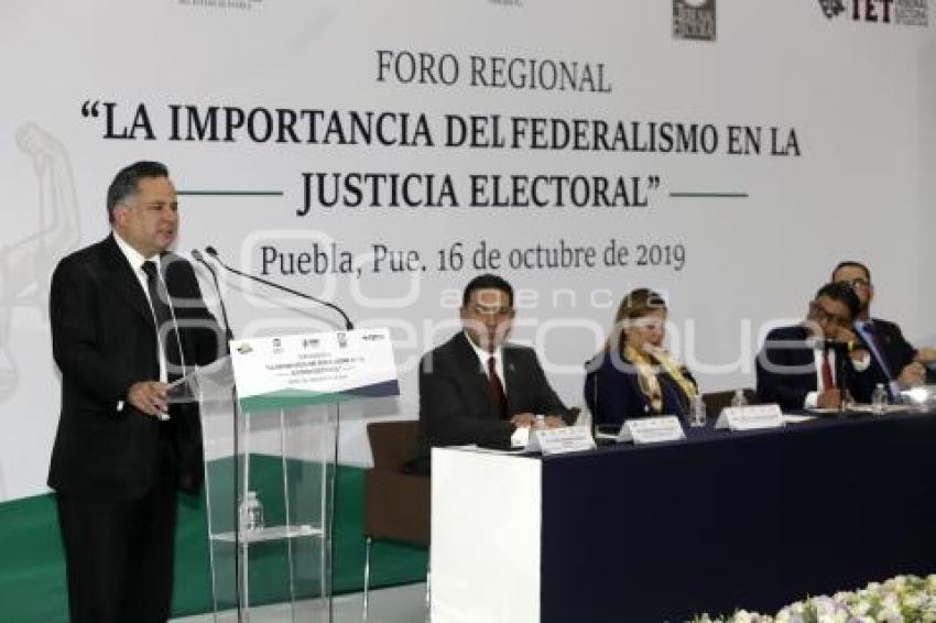 FORO REGIONAL FEDERALISMO ELECTORAL