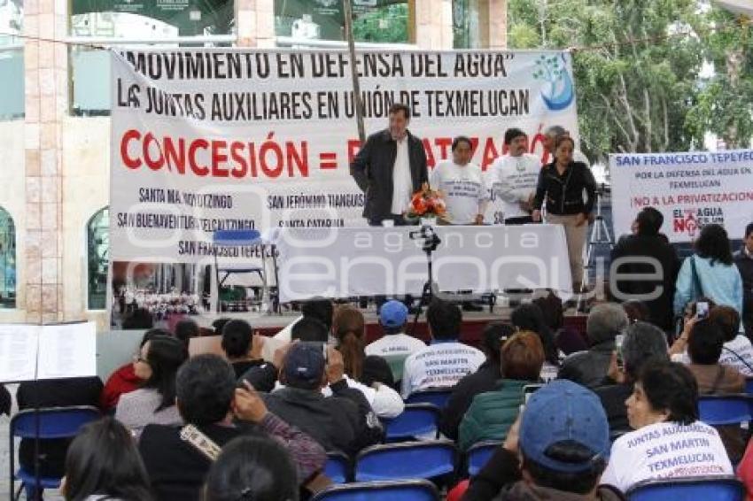 TEXMELUCAN . DEFENSA DEL AGUA