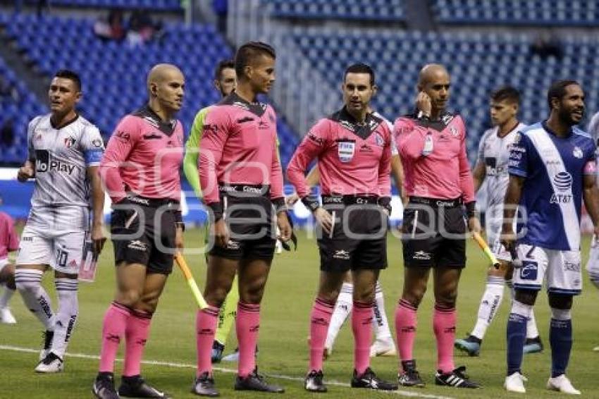 FÚTBOL . CLUB PUEBLA VS ATLAS