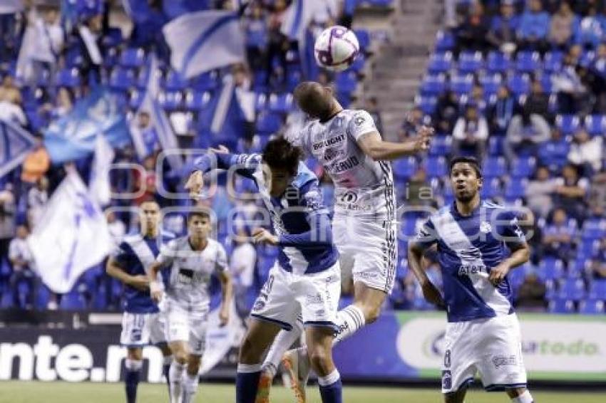 FÚTBOL . CLUB PUEBLA VS ATLAS