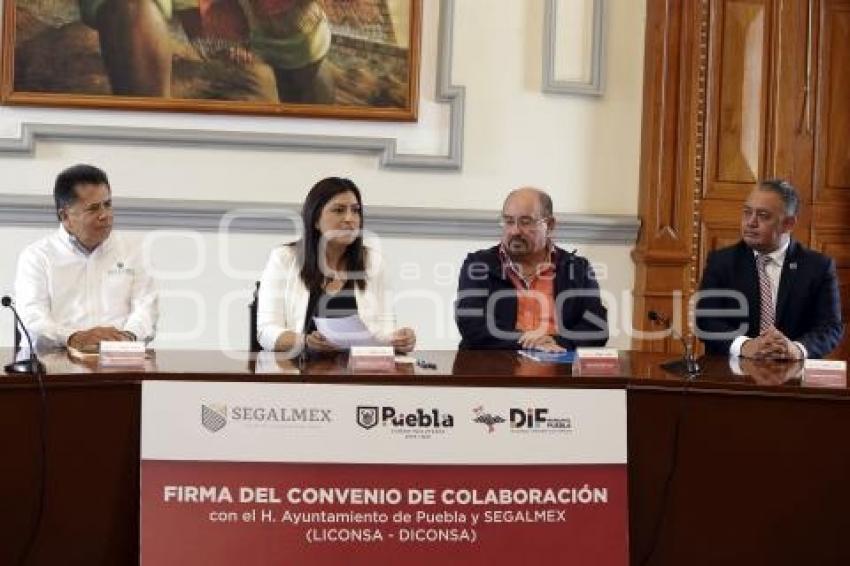 FIRMA DE CONVENIO SEGALMEX