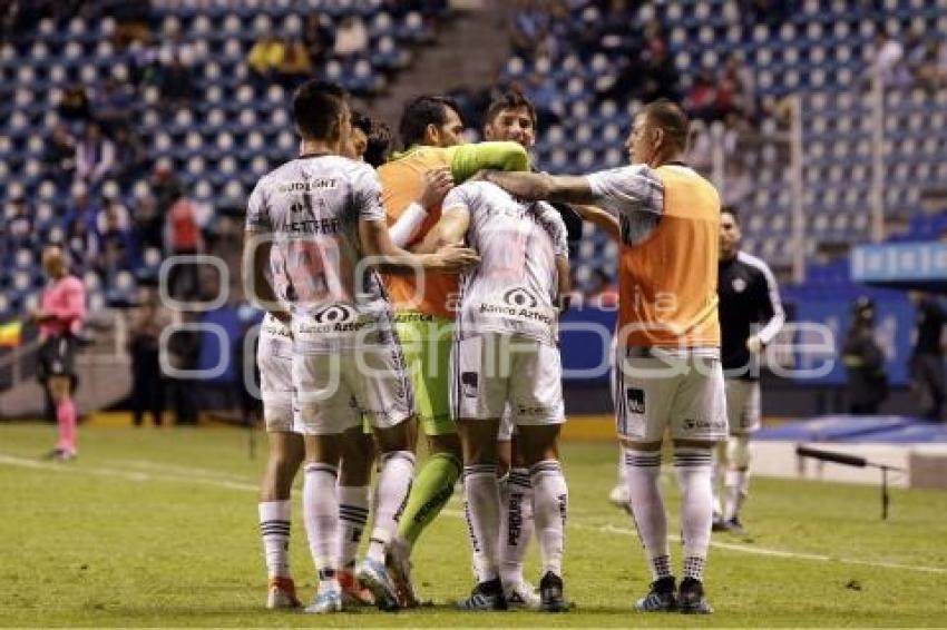 FÚTBOL . CLUB PUEBLA VS ATLAS