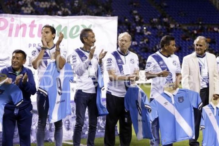 FÚTBOL . CLUB PUEBLA VS ATLAS