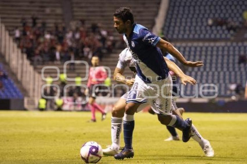 FÚTBOL . CLUB PUEBLA VS ATLAS