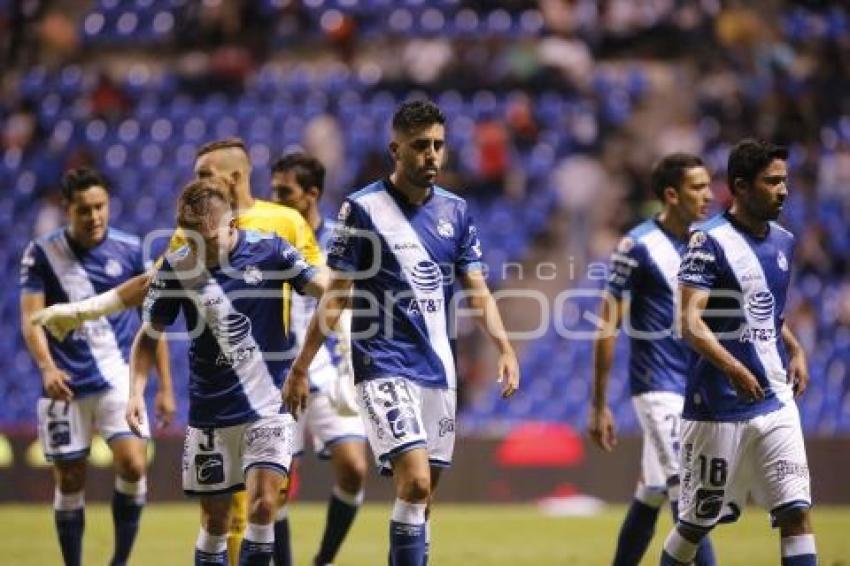 FÚTBOL . CLUB PUEBLA VS ATLAS