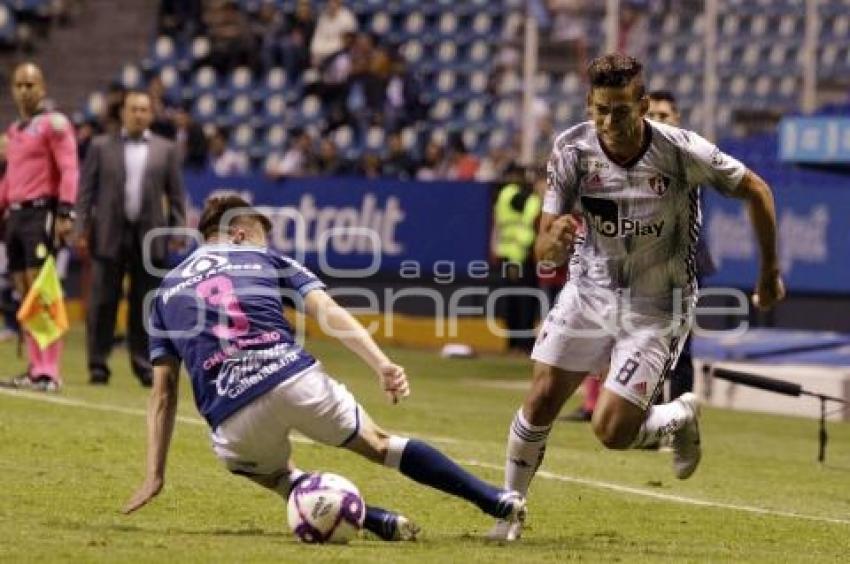 FÚTBOL . CLUB PUEBLA VS ATLAS