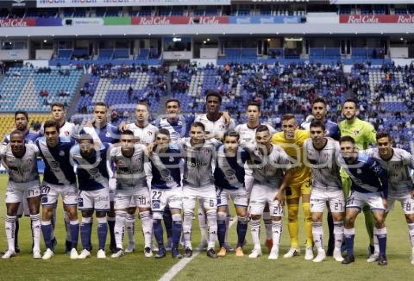 FÚTBOL . CLUB PUEBLA VS ATLAS