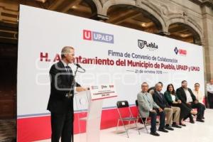 CONVENIO UPAEP - AYUNTAMIENTO