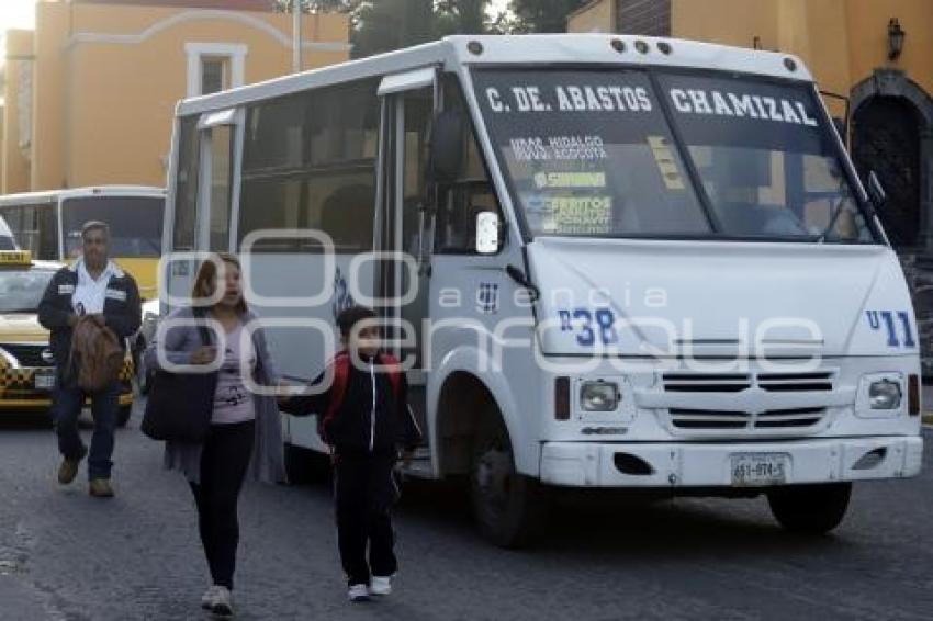 TRANSPORTE . DESCUENTO ESTUDIANTES