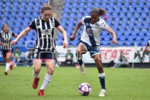 FUTBOL FEMENIL . PUEBLA VS MONTERREY