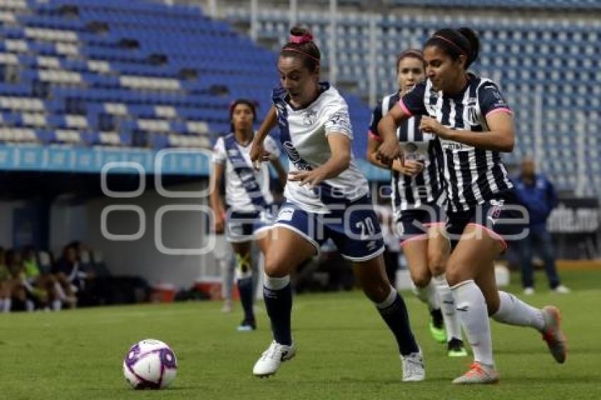 FUTBOL FEMENIL . PUEBLA VS MONTERREY