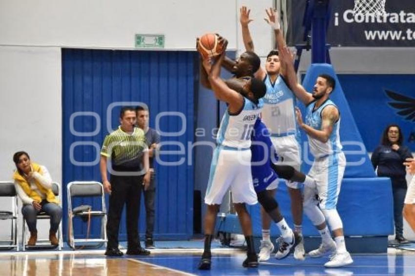 BALONCESTO . ÁNGELES VS SANTOS