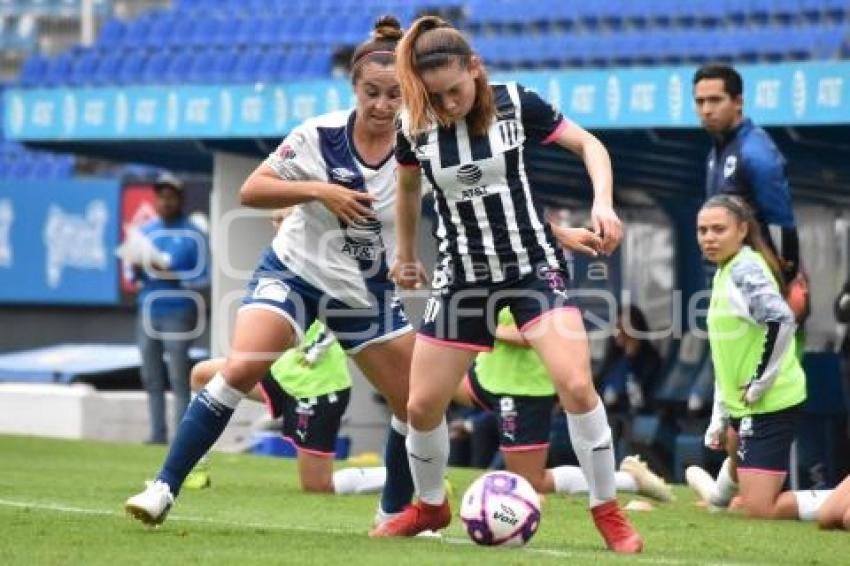 FUTBOL FEMENIL . PUEBLA VS MONTERREY