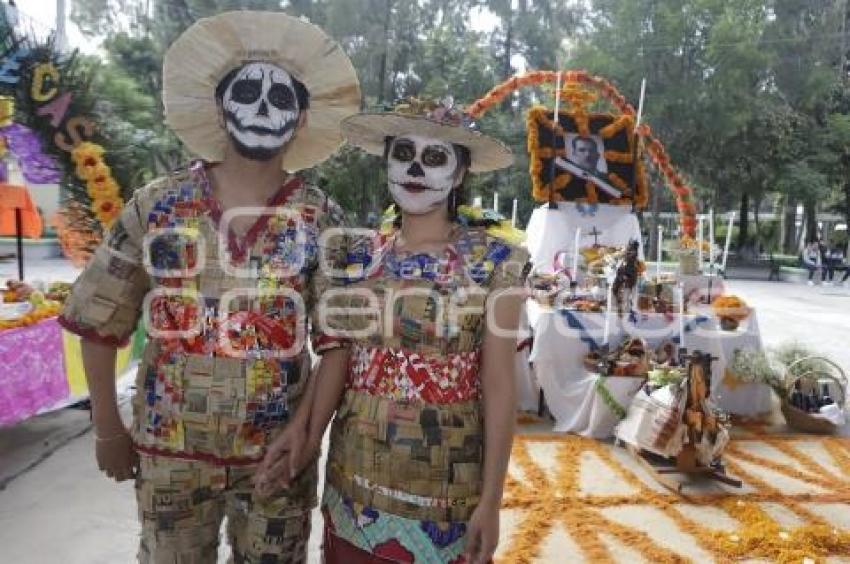 CONCURSO DE OFRENDAS . RECICLAJE