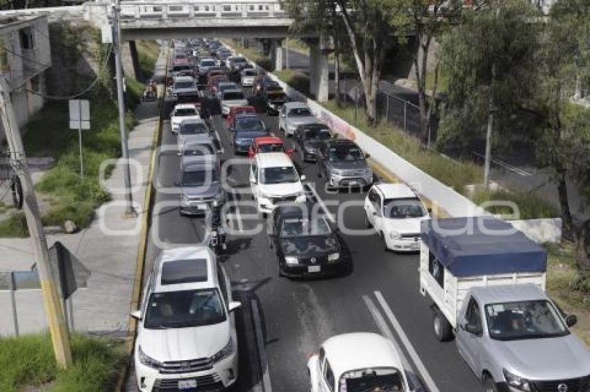 BLOQUEO RECTA A CHOLULA