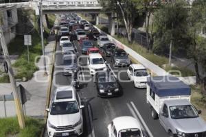 BLOQUEO RECTA A CHOLULA