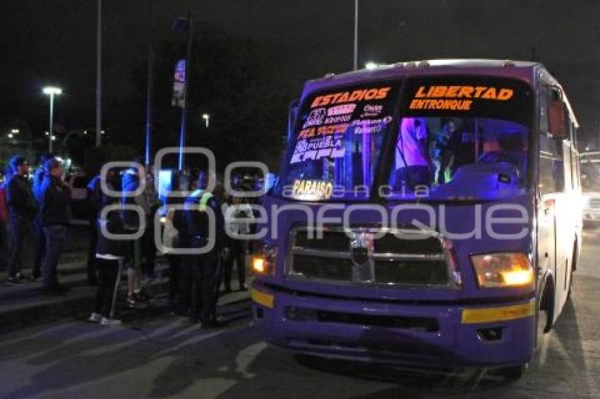 ASALTO A TRANSPORTE PÚBLICO