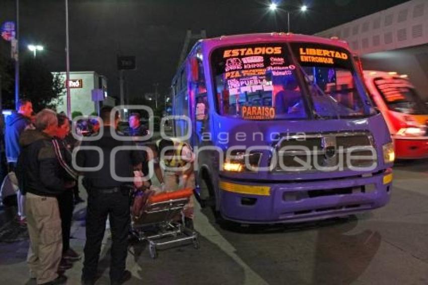 ASALTO A TRANSPORTE PÚBLICO